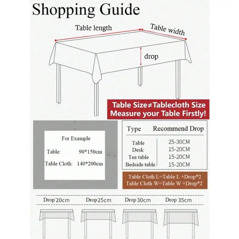Modern Cotton Linen White Tablecloth Home Decoration Tablecloth Wedding Decoration Tablecloth 4