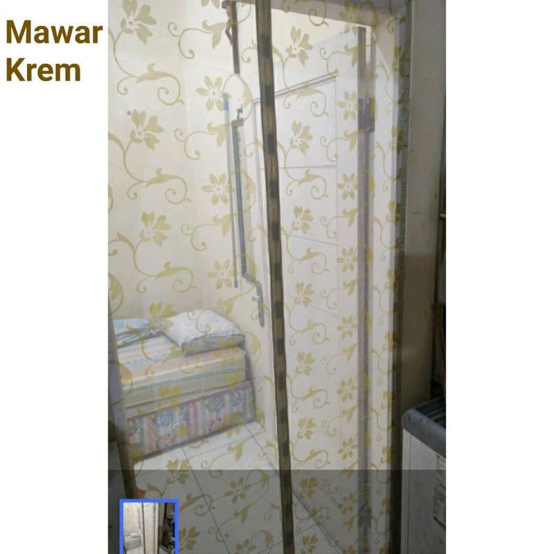 Tirai Pintu Magnet Anti Nyamuk Original Merk Hongxin Ukuran 90x210cm Bahan Tebal. 6