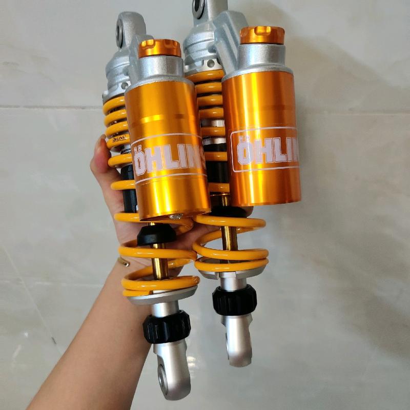 Phuộc Ohlins bình dầu ty vàng 28cm gắn sirius taurus jupiter cup 78 Phụ Kiện Phụ Tùng Phuộc Sau