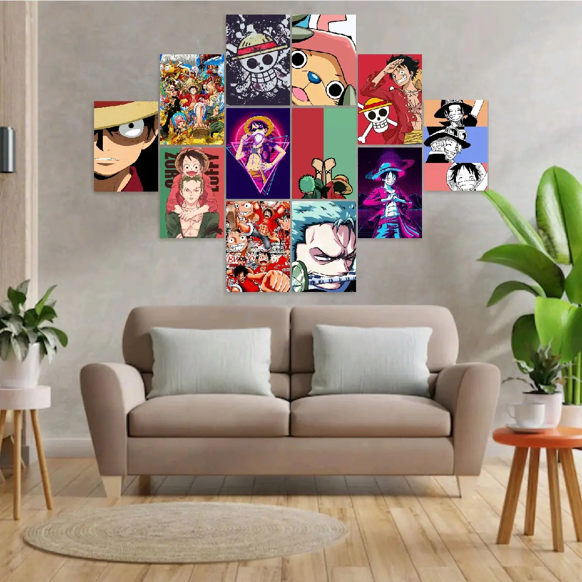 Poster Dinding Aesthetic ukuran A5 (1 set isi 12 poster)