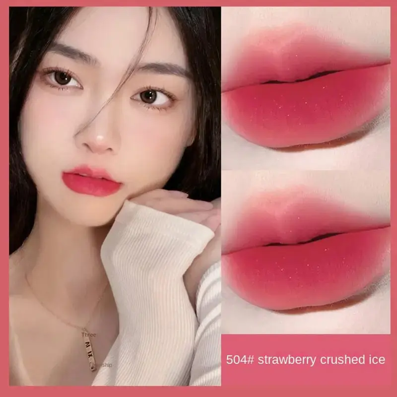 Son Môi Mới Helen Beauty Son Môi Đẹp mắt Son Môi Bùn Không dính cốc Trang Điểm Lì Không Phai Nữ Cosmetic Women Mỹ Phẩm Son Kem đỏ lạnh 4