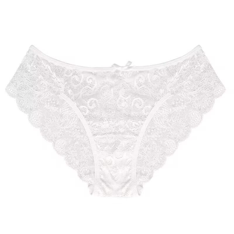 Dezenna Celana Dalam Wanita Mid Waist G String Renda Transparan Jumbo 5C125 3