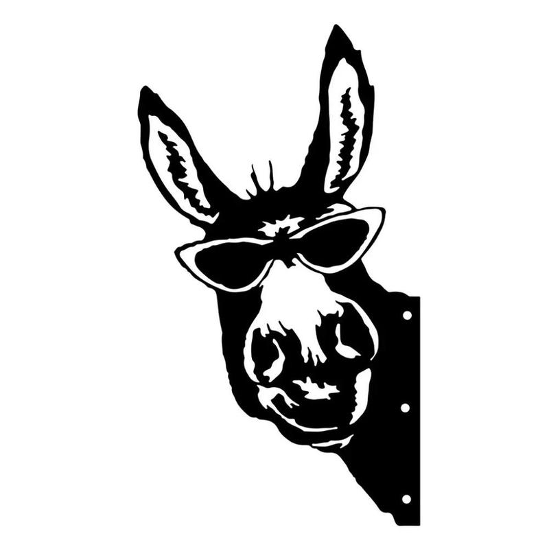 Product Introduction of Donkey Design Garden Fence Decor, Donkey Silhouette Garden Decor, Outdoor Garden Fence Decor, Farm Party Decor, Home Decor 9