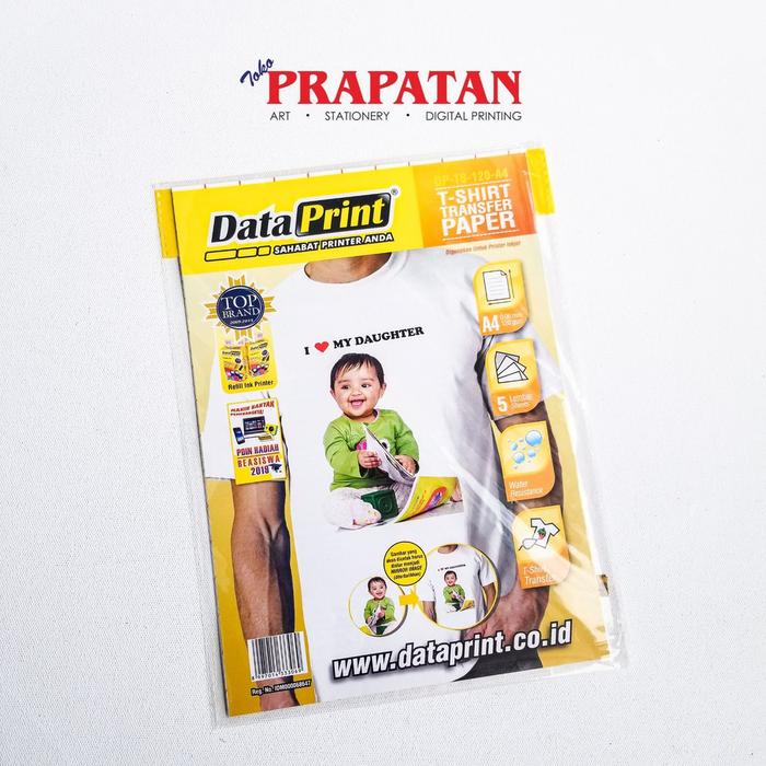 Gambar Data Print T-Shirt Transfer Paper A4 - Warna dari Toko Prapatan_NEW Kota Administrasi Jakarta Timur Tokopedia