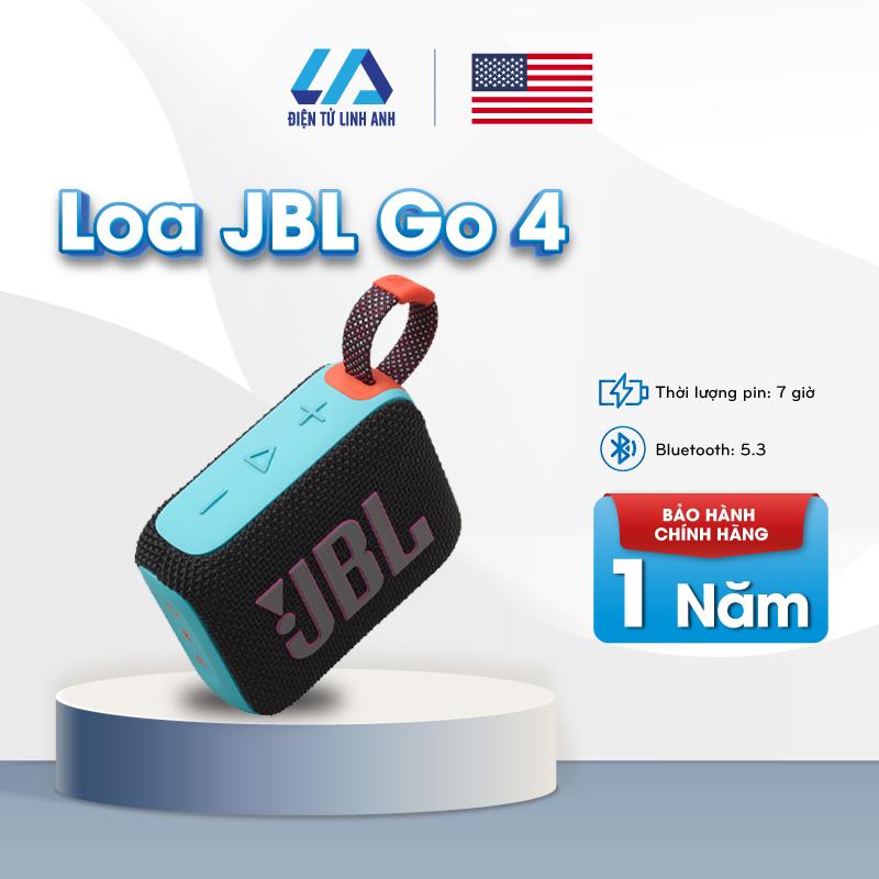 Loa JBL Go 4 chính hãng, bảo hành 12 tháng Củ Loa Bluetooth Nghe Nhạc