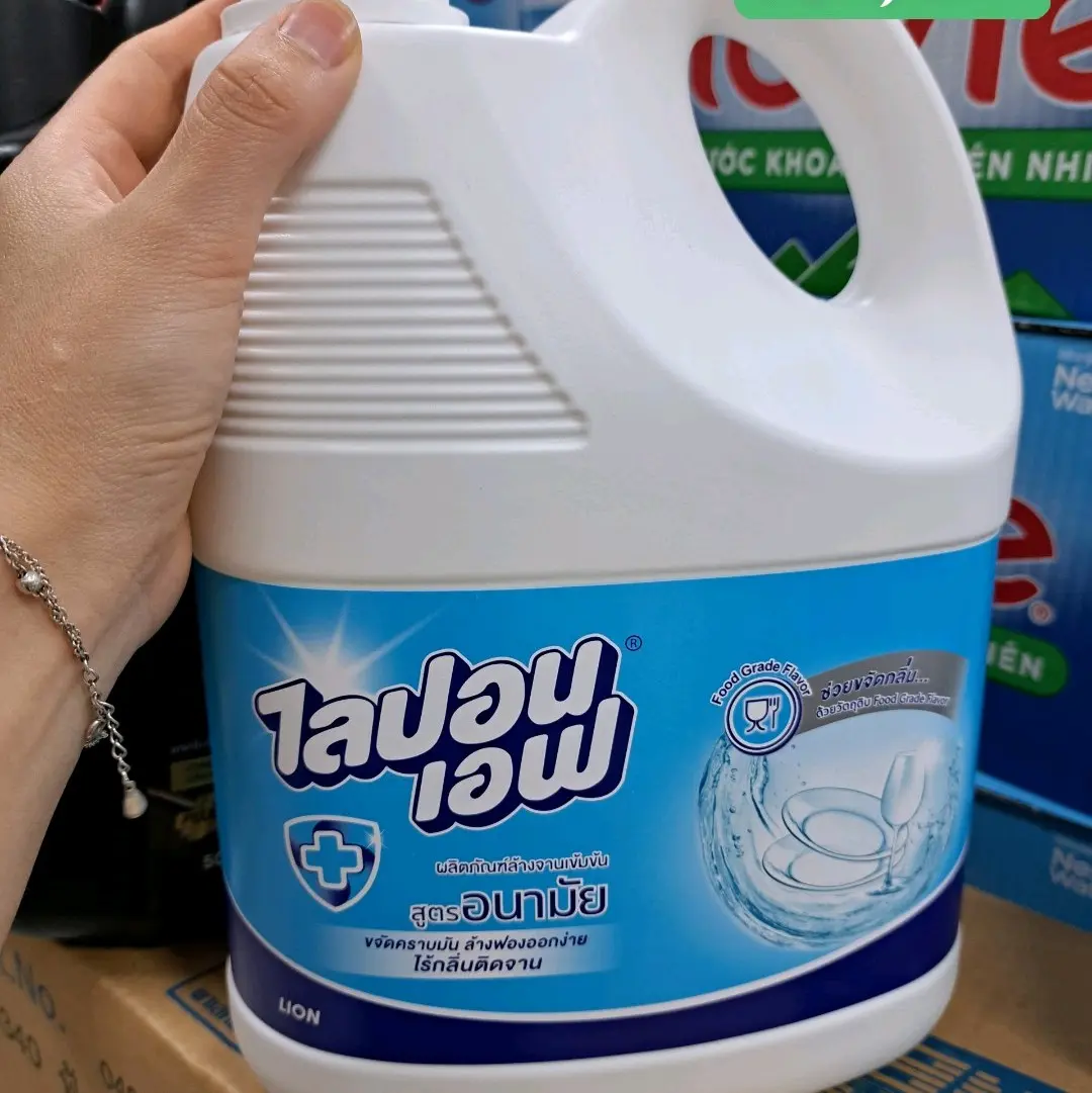 Combo 4 can Nước rửa chén Thái 3.6L/can Làm Sạch