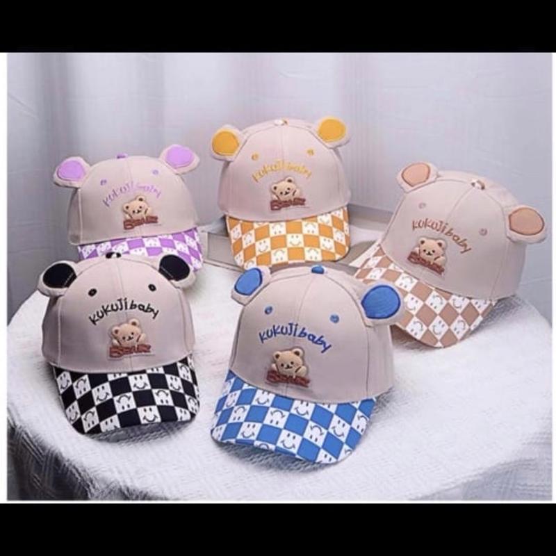 Topi Anak Baseball Baby Bear 12 Bulan Keatas 0