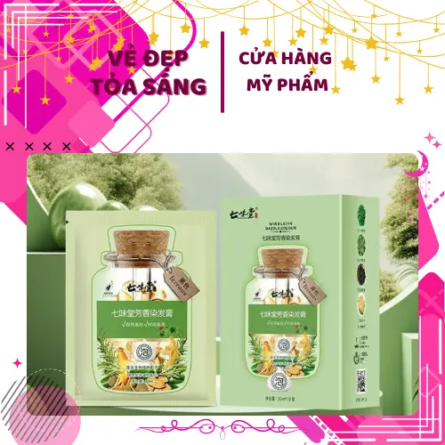 COMBO2 Dầu Gội Nhuộm Tóc phủ bạc Dễ Lên Màu Lâu Trôi - VẺ ĐẸP TỎA SÁNG