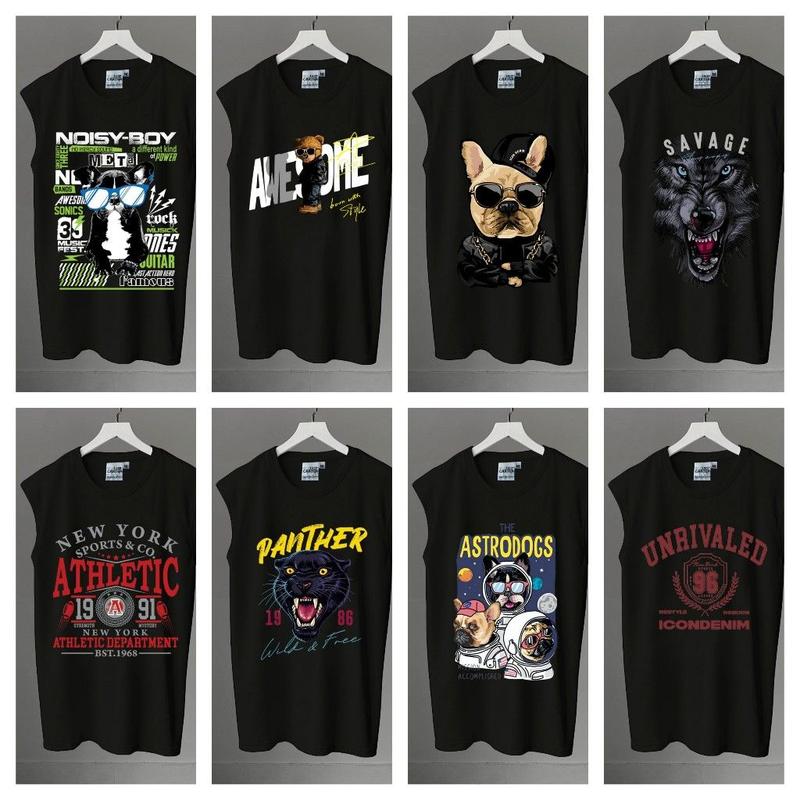 [35KG- 100KG] - Áo Ba Lỗ Chất Thun Lạnh - Áo Tanktop Hot Trend ICON DENIM Unisex Form Rộng Local Brand - Giá Rẻ - Chính Hãng