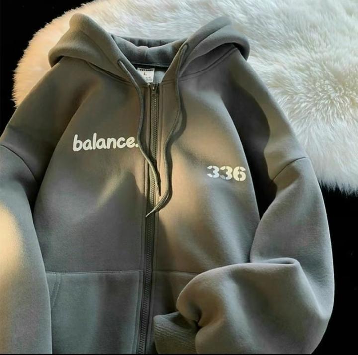 Áo khoác nỉ khóa, áo khoác hoodie nỉ mũ 2 lớp form thoải mải mặc 4 màu trong năm 2