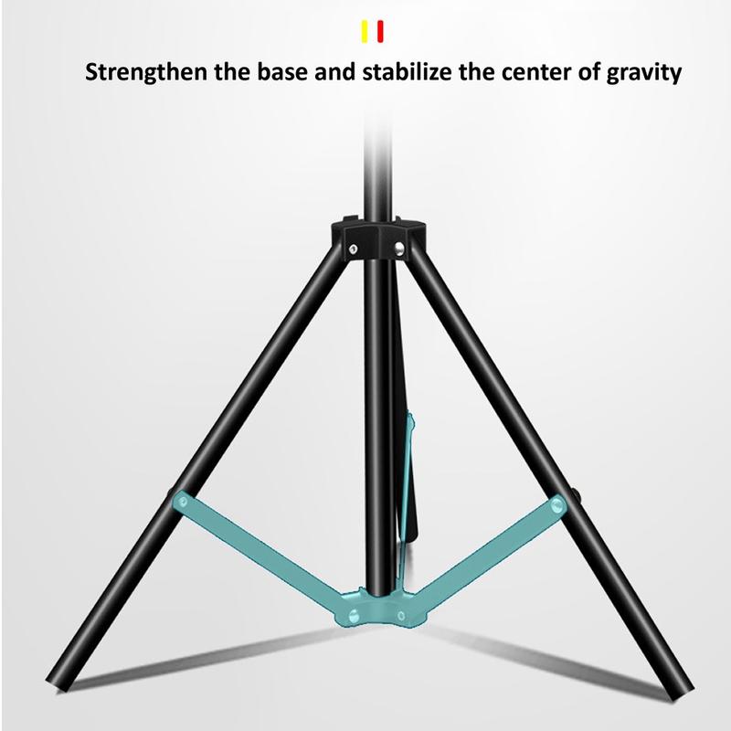 Giá Chân Đế Máy Tính Bảng Tripod Có Thể Điều Chỉnh Giá Chân Đế Để Bàn, Thích Hợp Cho Máy Tính Bảng Và Điện Thoại Thông Minh 4-10 Inch, Giá Đỡ Giá Đỡ Lười, Hỗ Trợ 6