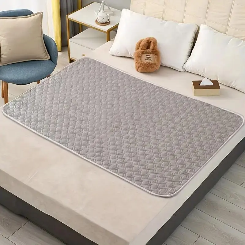 Washable Bed Pad, Reusable Waterproof Bed Pad, Breathable Bedding Mattress Protector for Elderly, Baby & Menstrual Use 7