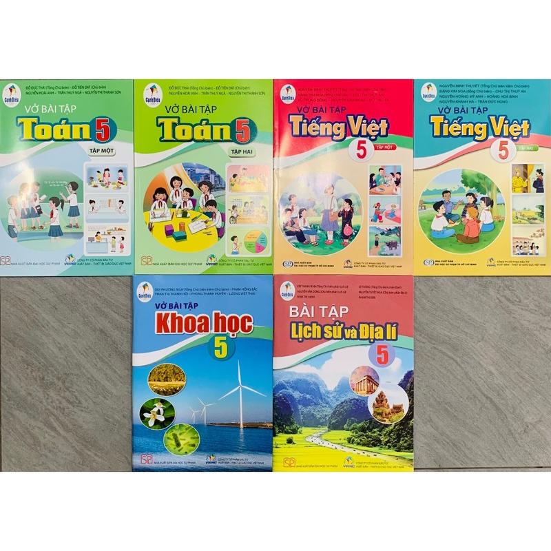 Sách Giáo Khoa, Sách Bài Tập Lớp 5 (Bán lẻ cuốn) - Chương Trình Cánh Diều - Nhà sách 279 1