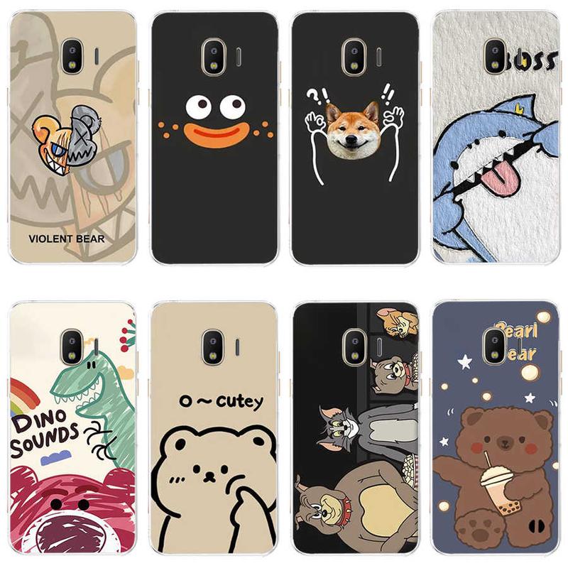 ốp điện thoại silicon tpu cho samsung galaxy a52, a80, j2 core 2018, j2 pro