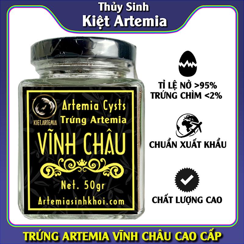 Trứng Artemia Vĩnh Châu, Tỉ Lệ Cao, Thức Ăn Dùng Cho Cá Cảnh