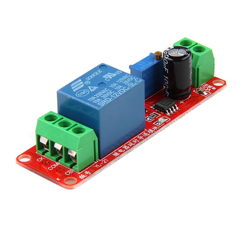 Product Introduction of 12V NE555 Oscillator Delay Adjustable Timer Relay Switch Module 0-10 Second 14