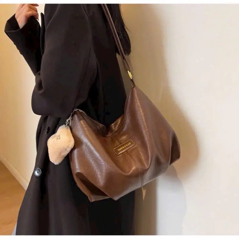 [Tặng Móc Gấu]Xả Kho Nghỉ Bán Túi Tote Da Công Sở Cỡ Lớn Đeo Chéo Đi Học Đi Chơi 1