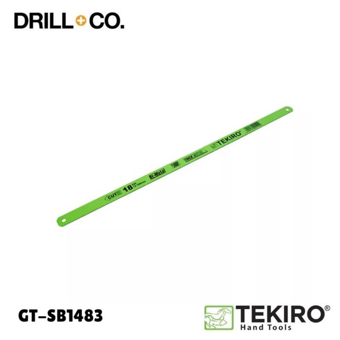 Gambar TEKIRO MATA GERGAJI BESI 18 TPI - GERGAJI TANGAN 12" dari Drill&Co Kota Administrasi Jakarta Barat Tokopedia