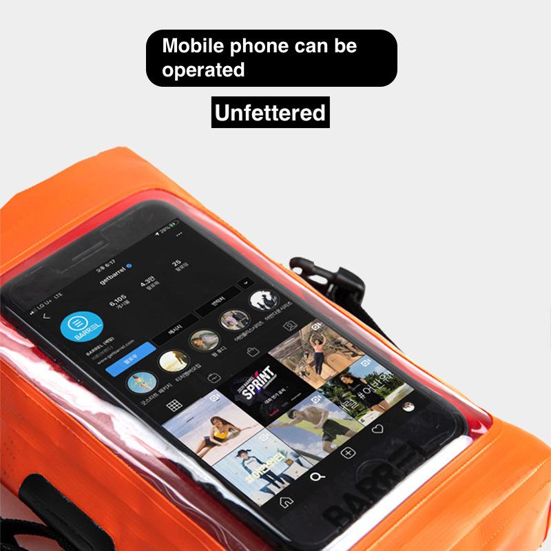 Product Introduction of Outdoor mobile phone water-proof shoulder bag waterproof Drybag seaside beach swimming drifting 2L crossbody bag fashion PVC waterproof bag bag 27
