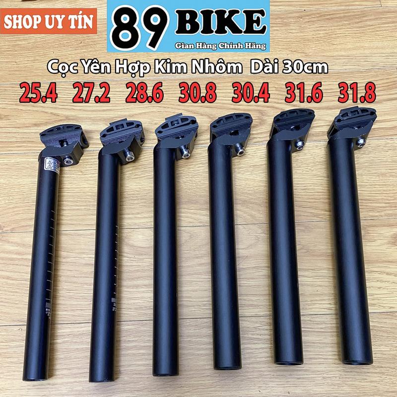 [Bao Giá Thị Trường] Cọc Yên Xe Đạp Hợp Kim Nhôm Đủ Các Kích Cỡ 25.4 - 27.2 - 28.6 - 30.8 - 30.4 - 31.6 - 31.8 0