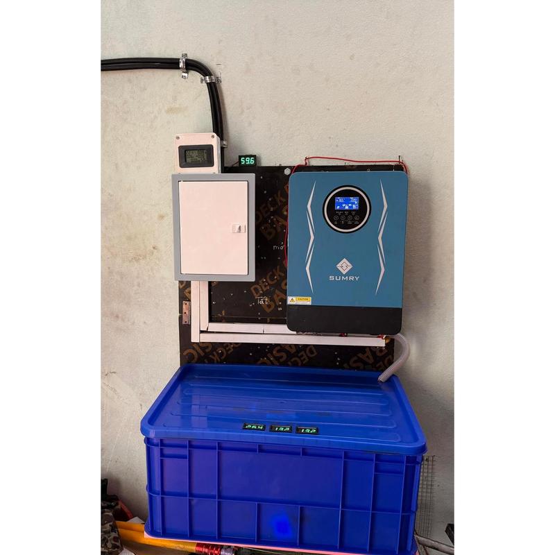 Biến tần năng lượng SUMRY Hybrid Inverter 1.8KW 12V AC220-240V 80A MPPT PV 55V-450V -  SP-1800W SUMRY XANH 4