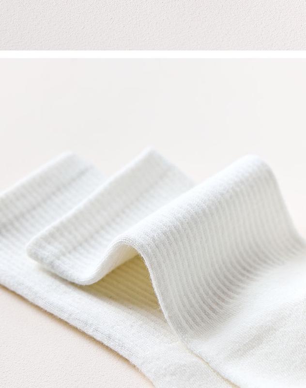 Product Introduction of Black, White and Gray Socks Men's Autumn and Winter Pure Color Minimal Versatile Tube Socks Ins Trendy Solid Color Stockings Black Socks Men 12