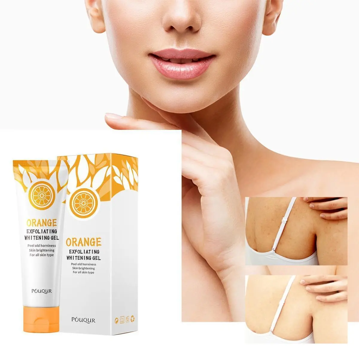 Exfoliating gel Exfoliating gel whitening gel moisturizing whitening cleanser is applicable to face Skincare Skin Repair