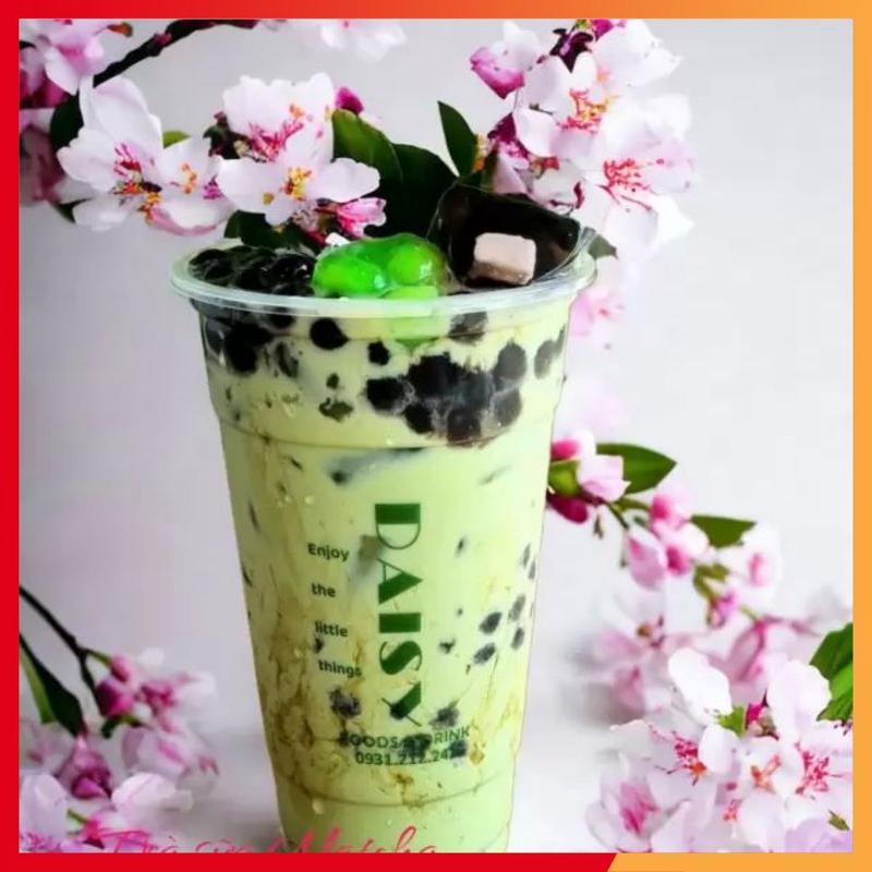 500g Bột trà sữa Matcha ADFOOD - nguyên liệu pha trà sữa tại nhà, hương vị đậm đà, tiện dụng, dễ pha chế và kết hợp với kem cheese, topping 5