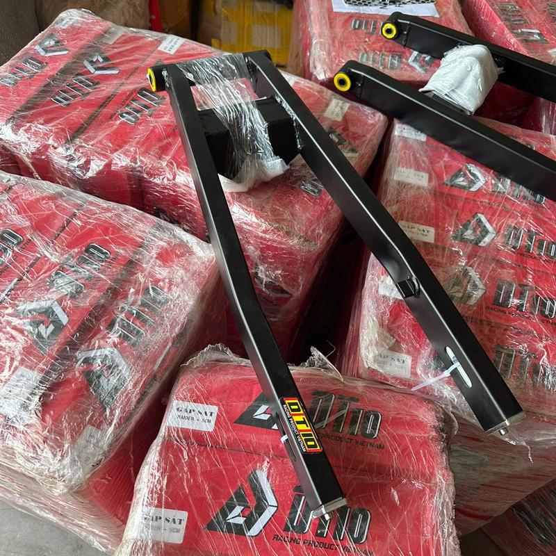 Gấp Nối Dài Cộng 5 + 7Cm Màu Đen Gắn Cho Xe Máy Exciter 150 , 155 , Raider , Satria , Phụ Kiện Bát Tăng Sên Nhôm , Cao su Gấp - Phụ Tùng