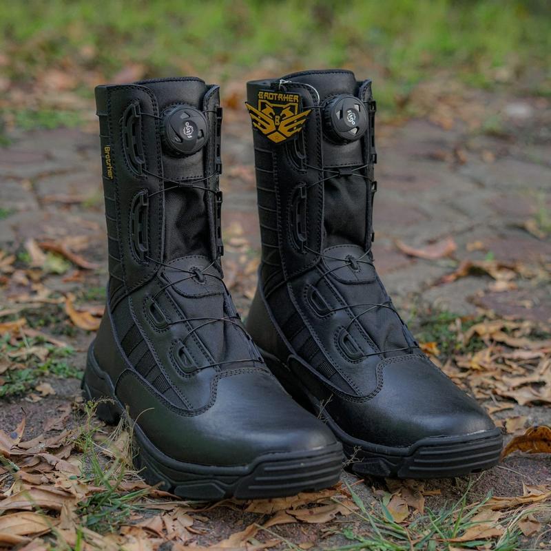 Sepatu PDL Tali Putar Fitgo Type Ninja merk Brotrher Boots 7