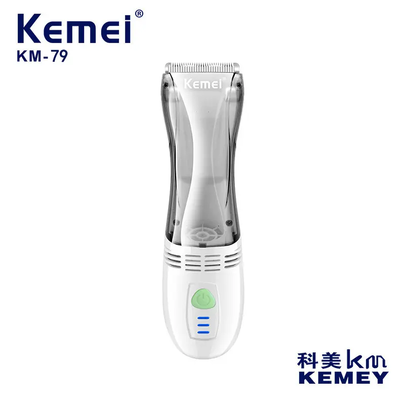 Tông Đơ Cắt Tóc, KM-79 Kemei, Thiết Bị Hút Tóc Tự Động, Cho Em Bé Và Trẻ Em, Im Lặng, Tông Đơ Cắt Tóc Điện, Thích Hợp Cho Trẻ Em