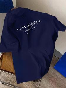 【Plus Size】 Men's Regular Fit Skull Print Round Neck Tee, Casual Short Sleeve Crew Neck T-shirt for Summer, Fashion Men's Top for Daily Wear, Tropical