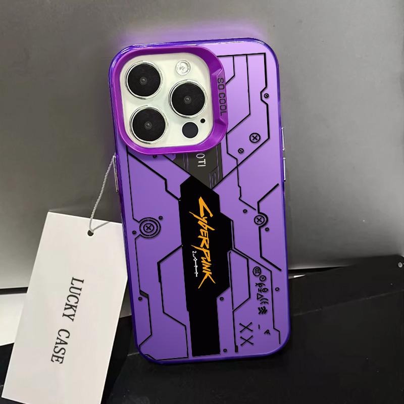 Product Introduction of Ốp Điện Thoại Họa Tiết Cyberpunk RX, Thiết Kế Sáng Tạo, Tương Thích Với iPhone 15 Pro Max, 14, 13, 12, IP Cao Cấp 16, 11, Promax, 7 / 8 Plus, X, XR, XSMAX, SE2020, IMD Vỏ Cứng, Chất Liệu Silicon, Bảo Vệ Chống Sốc 5