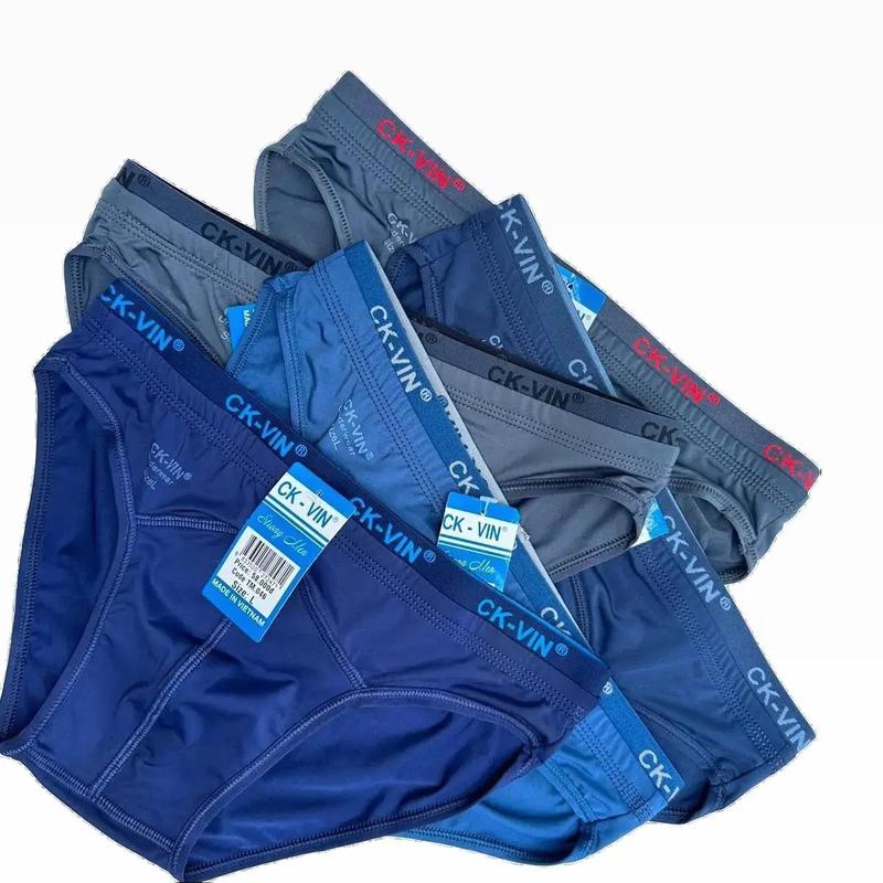 Xả kho [Set 10 Quần] quần sịp nam, đồ lót nam, quần lót bản lưng kép thun lạnh  CK_VIN thời trang