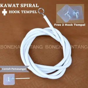 KAWAT SPIRAL - KAWAT GORDEN DAPUR FREE BAUT O DAN PAKU BETON