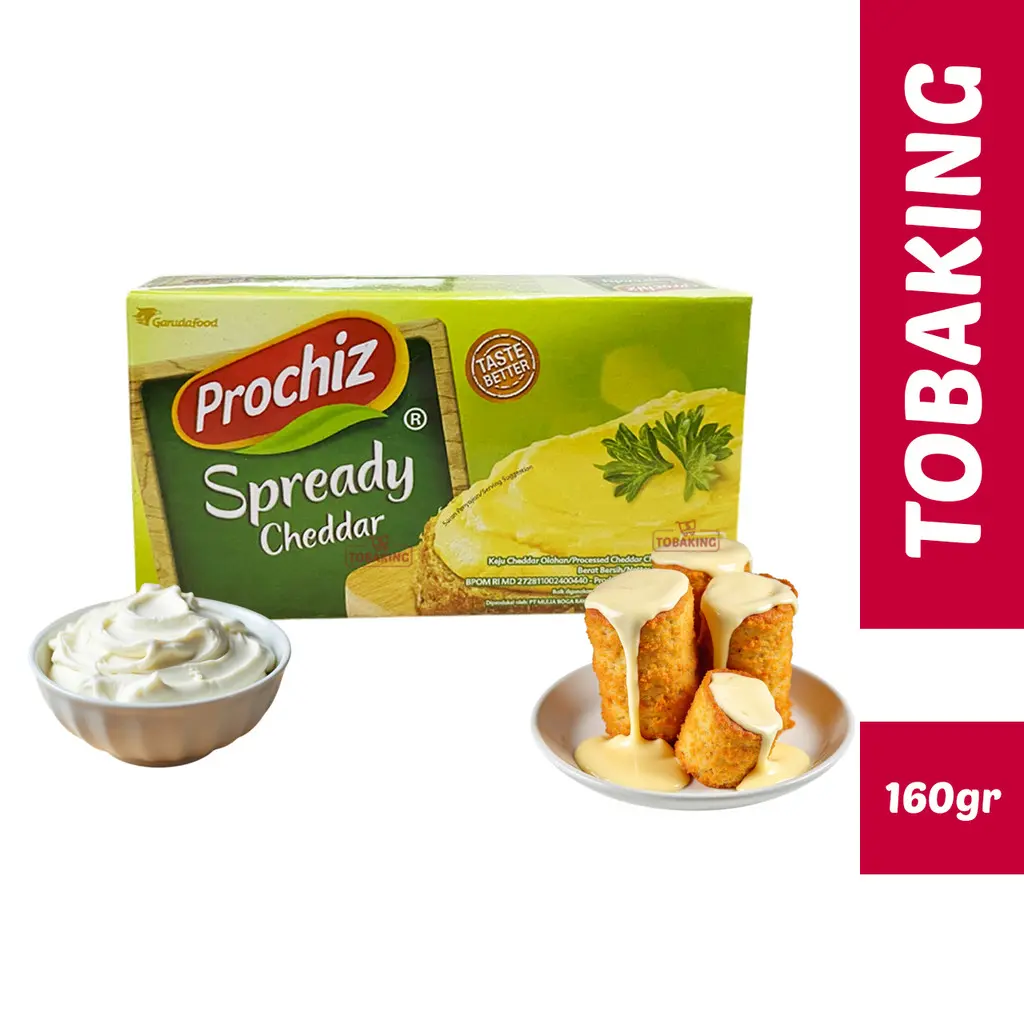 Captain Cheddar Prochiz Keju Oles Spready Cheddar Taste Better untuk Roti dan Sandwich ...