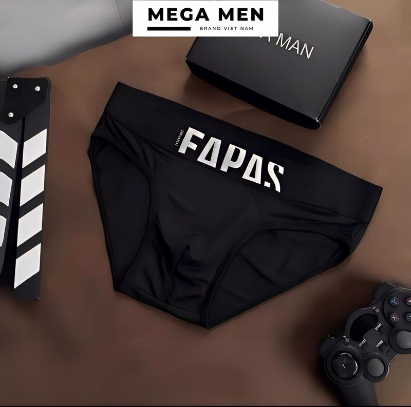 Combo 5 Quần Sịp Thun Lạnh Tam Giác Papas Cao Cấp Co Giãn Kháng Khuẩn QL05.1, Quần Boxer nam Menswear Nhung (Che tên sản phẩm khi giao hàng) boxerman quần lót nam lưng bản