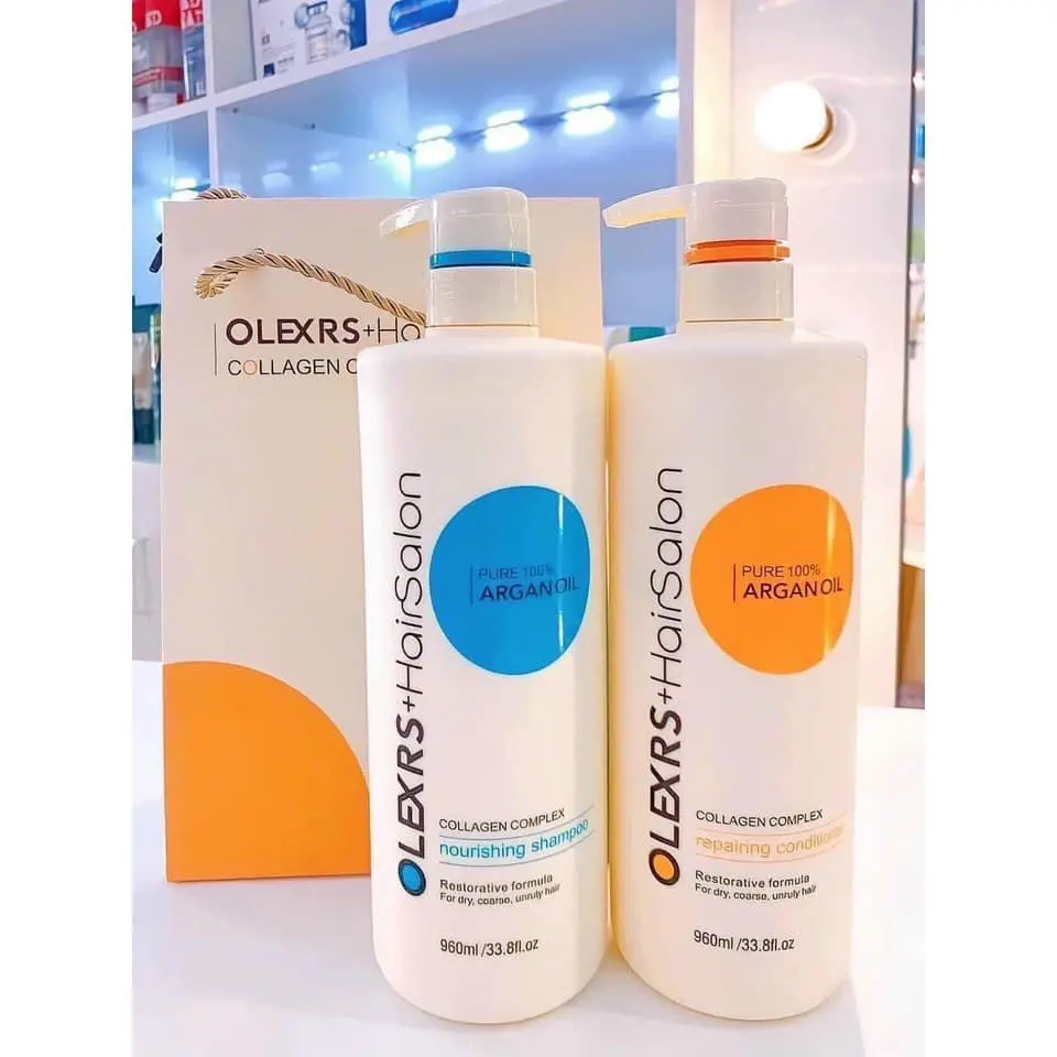 [ FREE SHIP ] Cặp Dầu Gội Xả Olexrs Hair Salon PHỤC HỒI Cho Tóc Khô Xơ Hư Tổn Tóc Nhiều Gàu Nữ Women