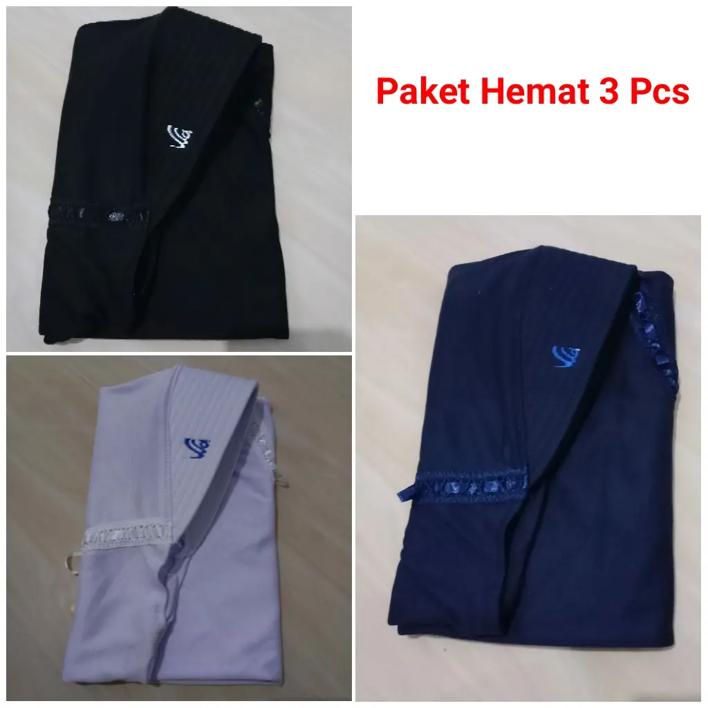 Paket Hemat Kerudung Instant Anak Sekolah TK SD SMP SMA Remaja Dewasa