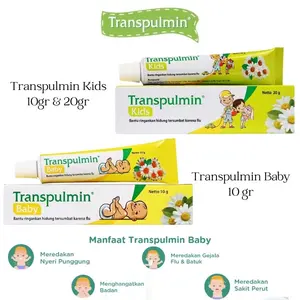 Transpulmin BB Balsam 20 Gr & 10 gr Baby / Kids Balsam Bayi anak