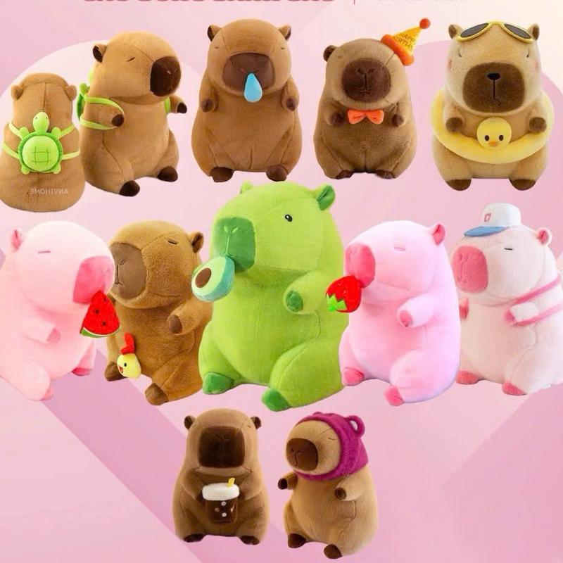 Gấu bông mini capybara  kurumi melody labubu mẫu mới hottrend size từ  25- 30cm,búp bê  sang trọng quà tặng cho trẻ em hàng nhập Quảng Châu Thú Bông Thú Nhồi Bông 