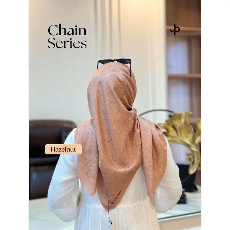 Hijab Sefiempat CHAIN Series Journey Voal Premium Versi KW 7