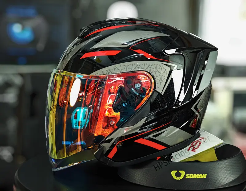 Mũ Bảo Hiểm 3/4 2 Kính RSV R05 Helmet - Mũ Bảo Hiểm Chính Hãng 5