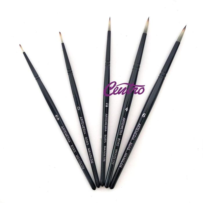 Gambar Arte Manglon Watercolor Brush Set Kuas Cat Air Water Color 5 Pcs - Default dari CENTRO TRADING Kota Bandung Tokopedia