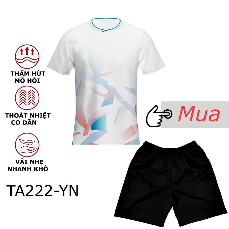 Quần cầu lông, Áo cầu lông, bóng bàn dùng cho nam và nữ  Thoáng khí - TA222-YN   Sport