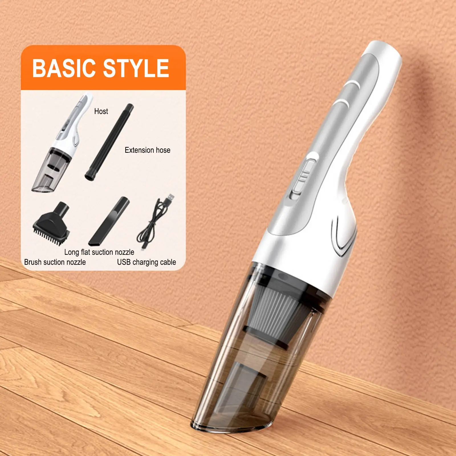 Máy hút bụi mini đa chức năng với lực hút cao