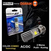 Gambar LED Motor NEOLUX T19 Osram 2 Warna Putih Kuning H6 M5 Lampu LED Laser - Neolux Saja - Neolux+BonusT10 dari bohlamhid Kota Tangerang 1 Tokopedia