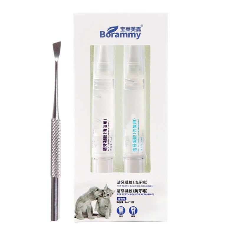 Bộ gel lấy cao răng, vôi răng cho chó mèo 0