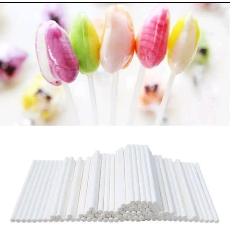 Stik lolipop/candi isi 40 batang Putih Candy Food Lollipop