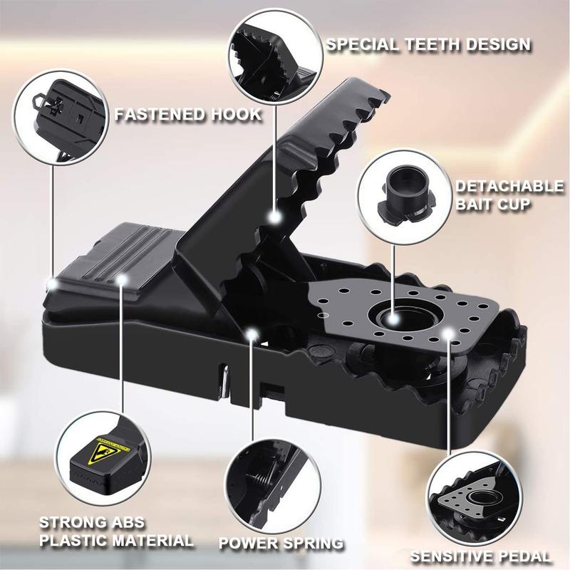 Product Introduction of Mousetrap Clip Mechanical High Sensitive Mouse Buster Mini Household Trap 1pc 17